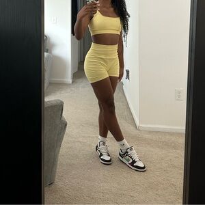 TWO PIECE YELLOW OUFIT AMAZON